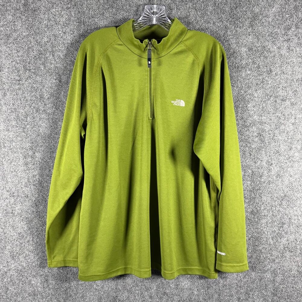 The North Face Flight Series 1/4 Zip Pullover Mens XL Green VaporWick Running - Picture 6 of 15